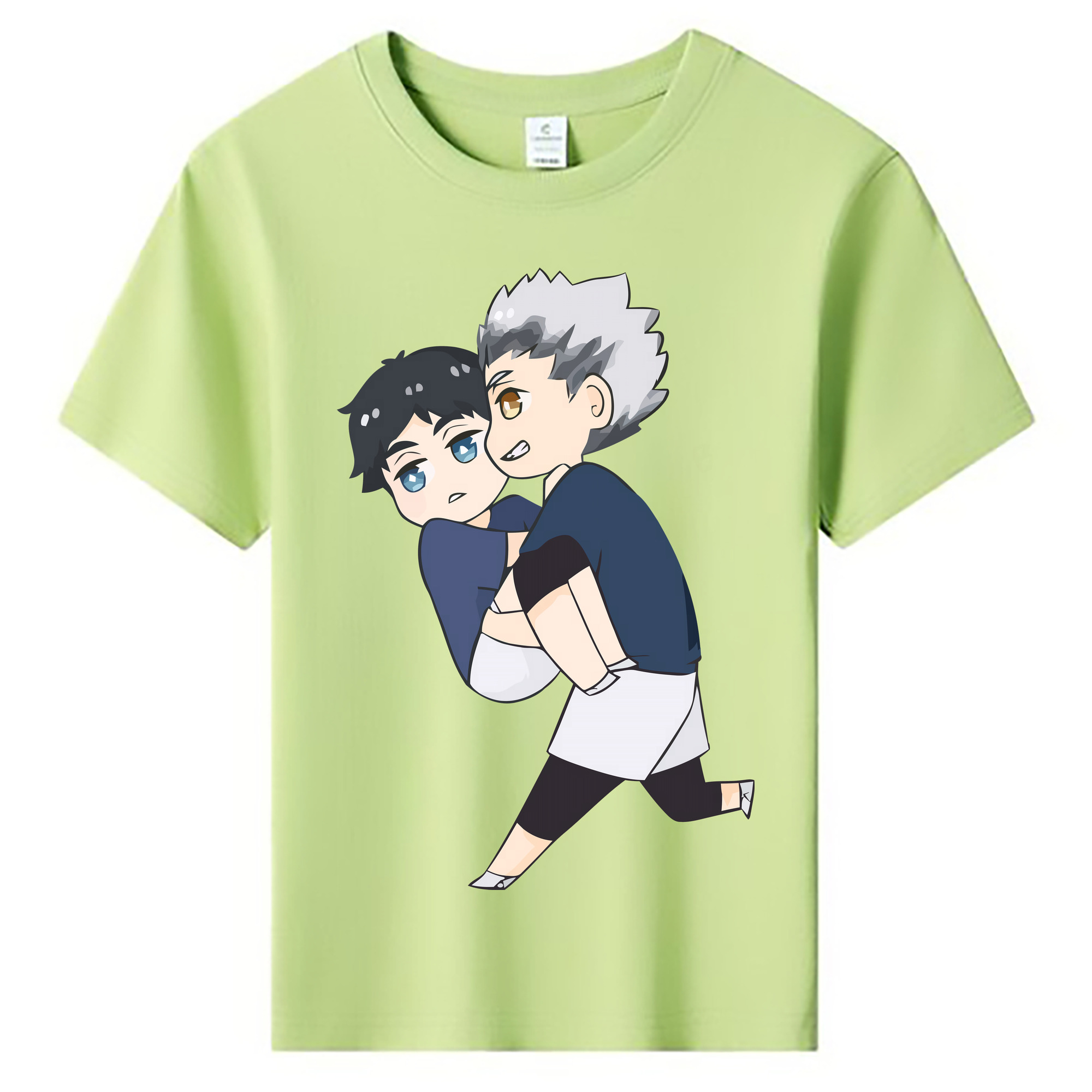 （画像用） ハイキュー!! Haikyu!! 綿100％キッズTシャツ（フロントプリント）